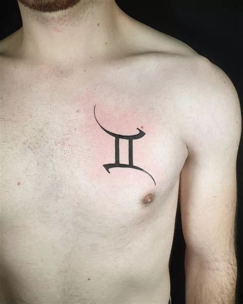 tatuaje geminis hombre|Tatuajes de Géminis – 80 Diseños en HD para。